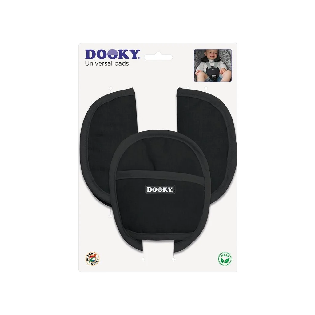 Dooky Universele gordelbeschermers zwart - Image 3