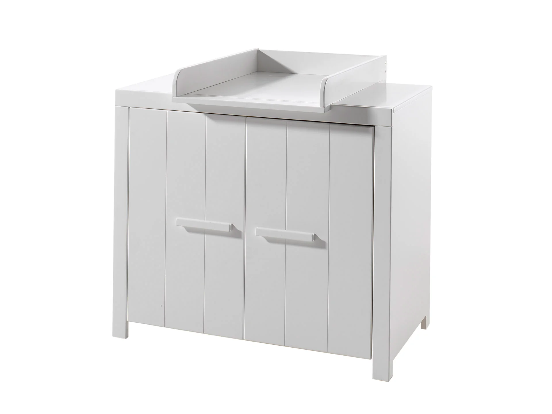 Jaxx 2-delige babykamer (bed + commode) Erik wit - Image 3
