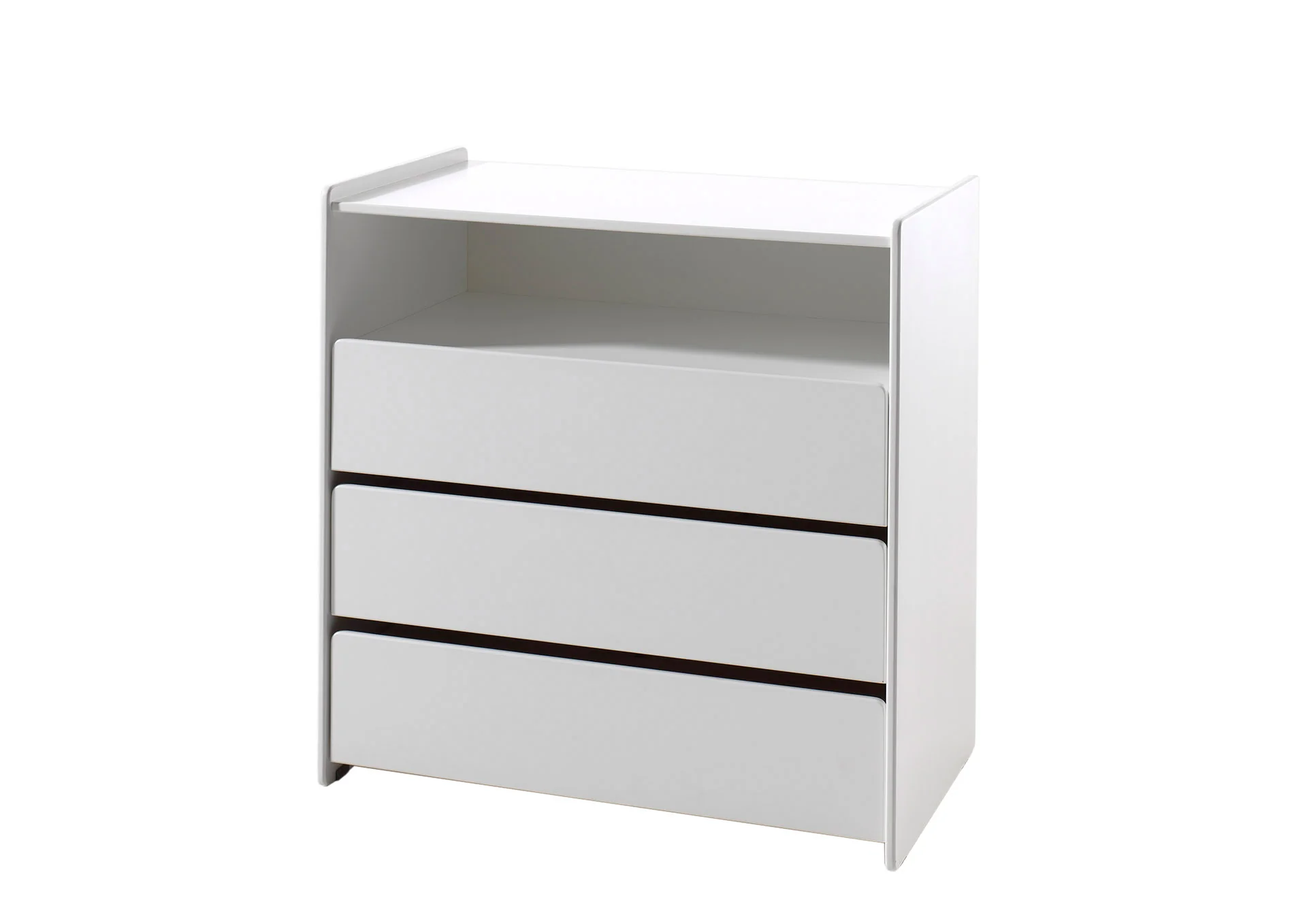 Jaxx 3-delige babykamer (bed + commmode met verlengstuk + kast met 3 deuren) Kiddy wit - Image 9